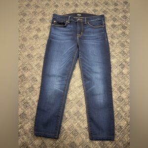Hudson Dark Denim  Indigo Skinny Ankle jeans